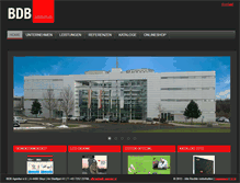 Tablet Screenshot of bdb-agentur.at